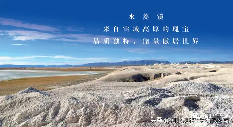 Hydromagnesite resources in Naqu, Tibet