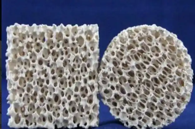 MgO foam ceramics